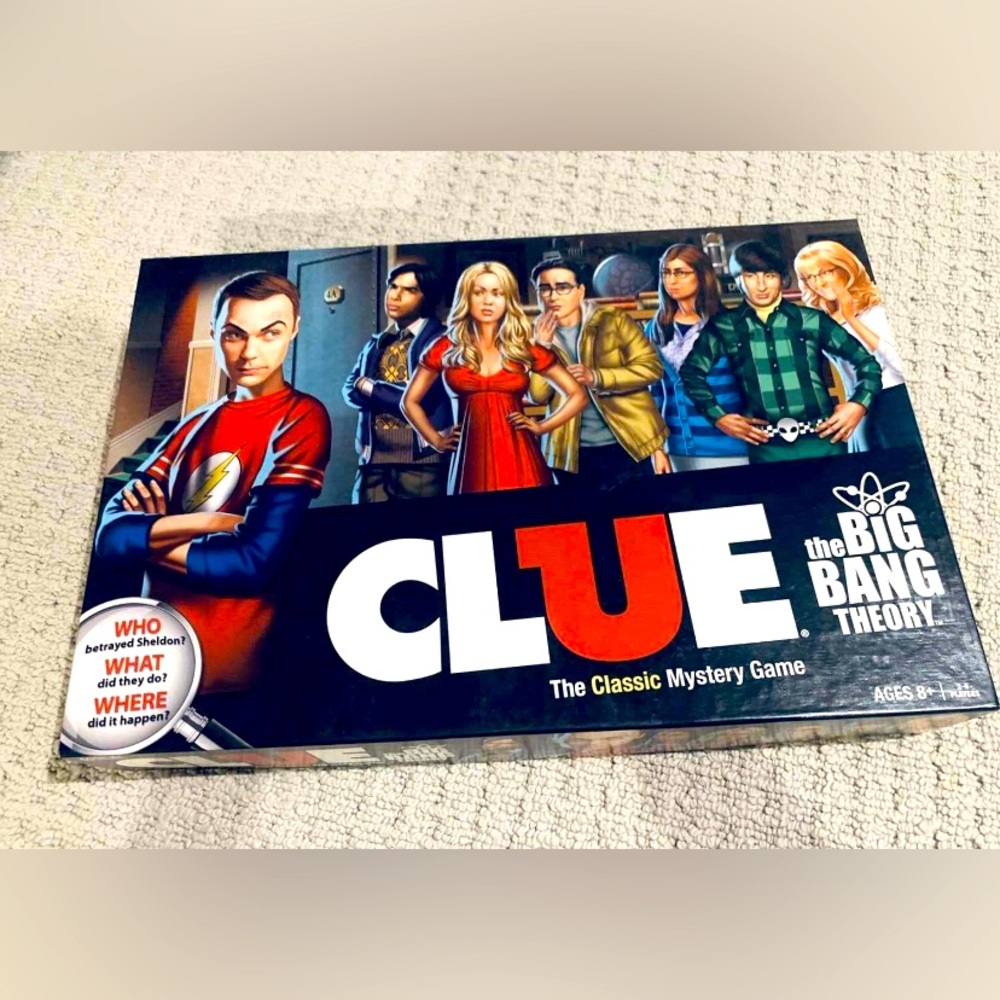 Clue Boardgame: Big Bang Theory